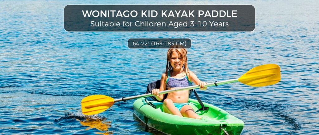 The WONITAGO Kids Kayak Paddle