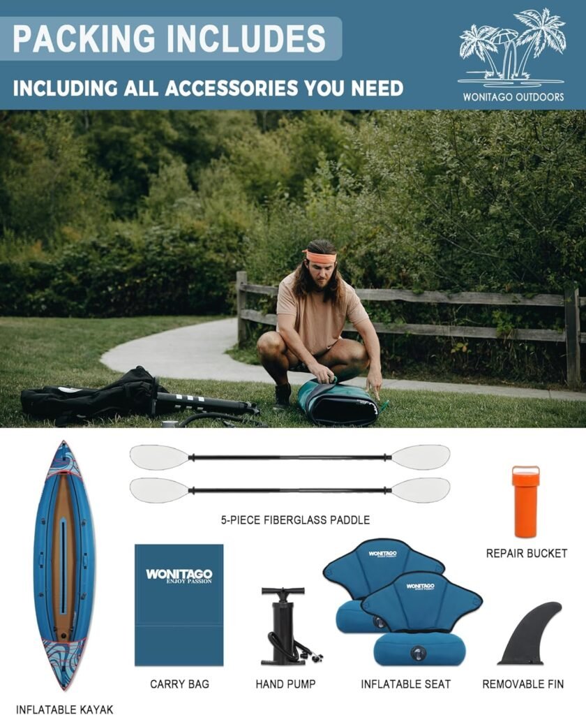 WONITAGO Inflatable Kayak