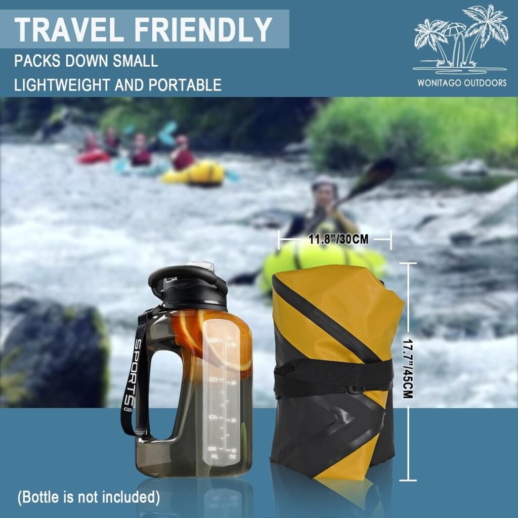 WONITAGO TPU Inflatable Travel Packraft for lakes and calm rivers