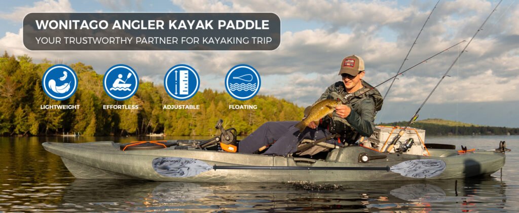 WONITAGO Angler Kayak Paddles