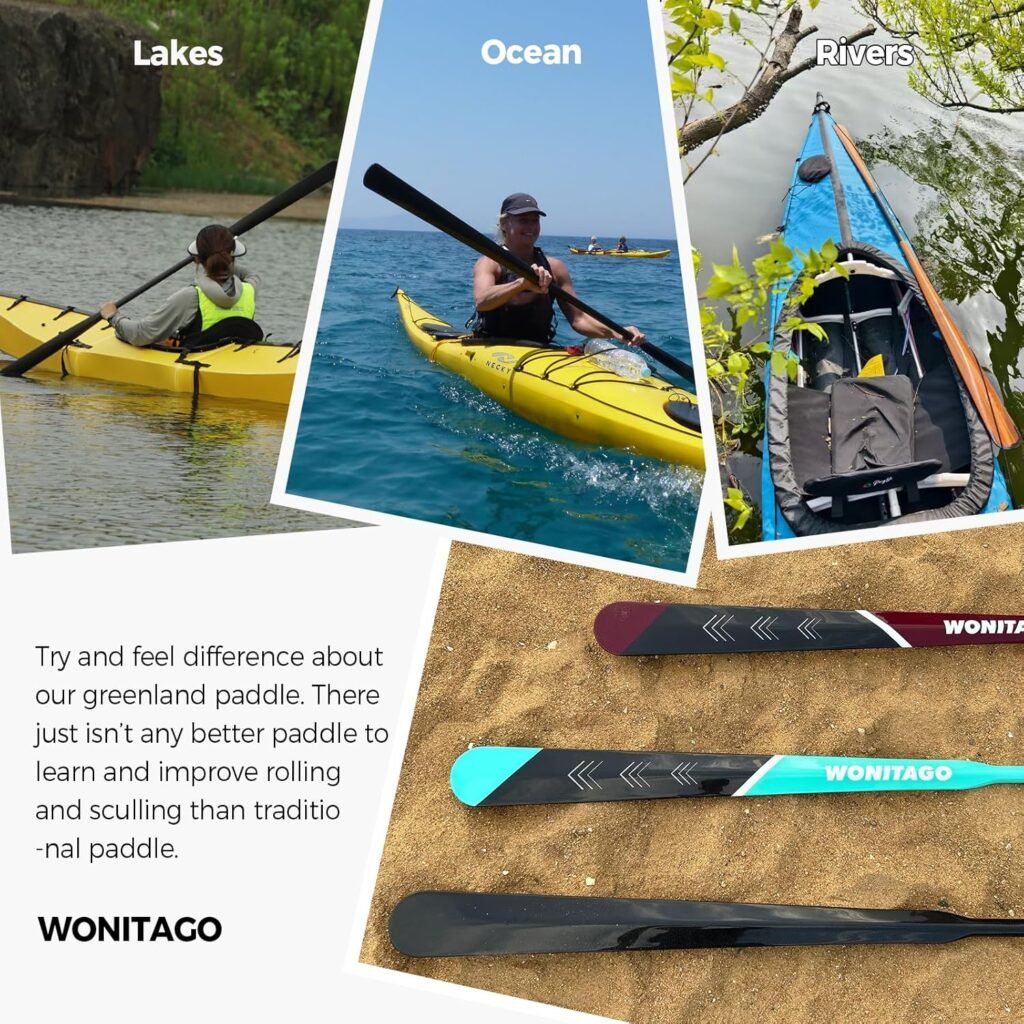 WONITAGO Greenland Paddle adjustable design