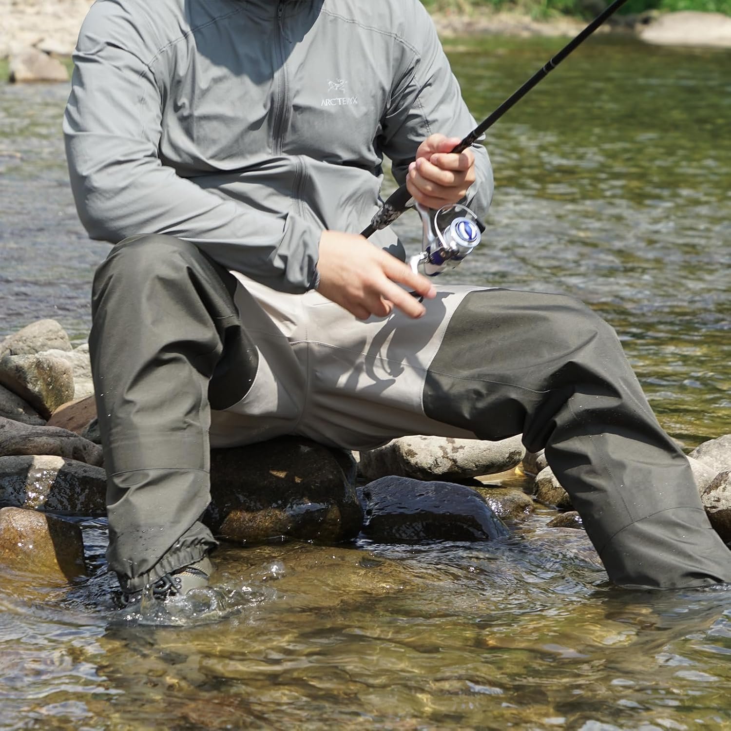 WONITAGO Waist Wader for Men and Women