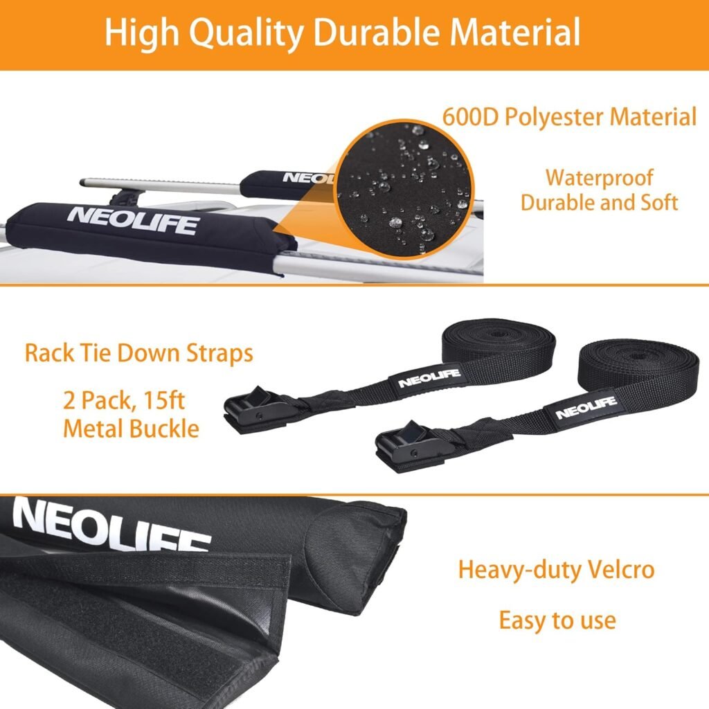 WONITAGO Soft Roof Rack Pads