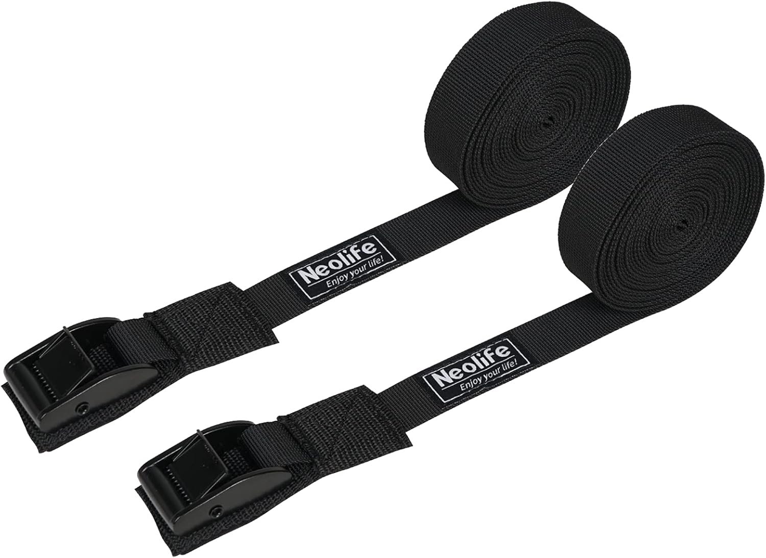 WONITAGO Rack Strap Tie Down Straps, 15 Ft Pair